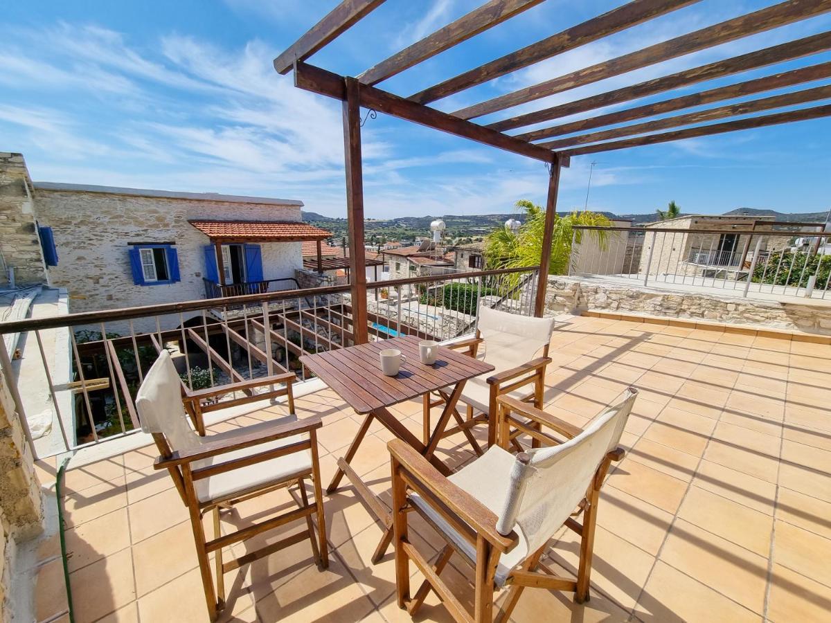 Poseidon'S Pool Paradise Skarinou Екстер'єр фото